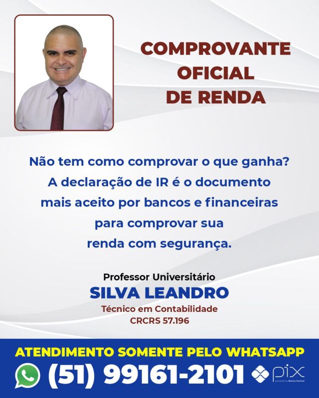 Assessoria Imposto de Renda 2027 - Honorários a Combinar