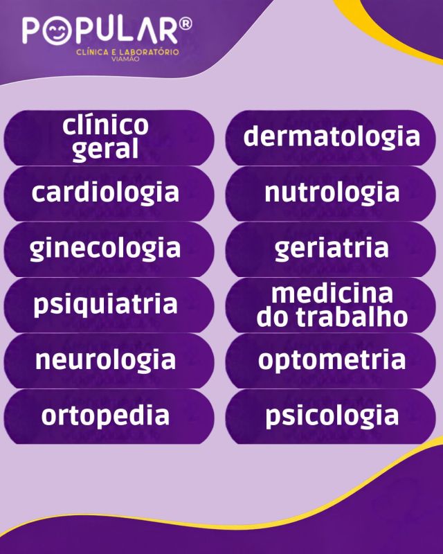Saúde completa: exames laboratoriais, ecografias, toxicológico, ECG e consultar médicas.